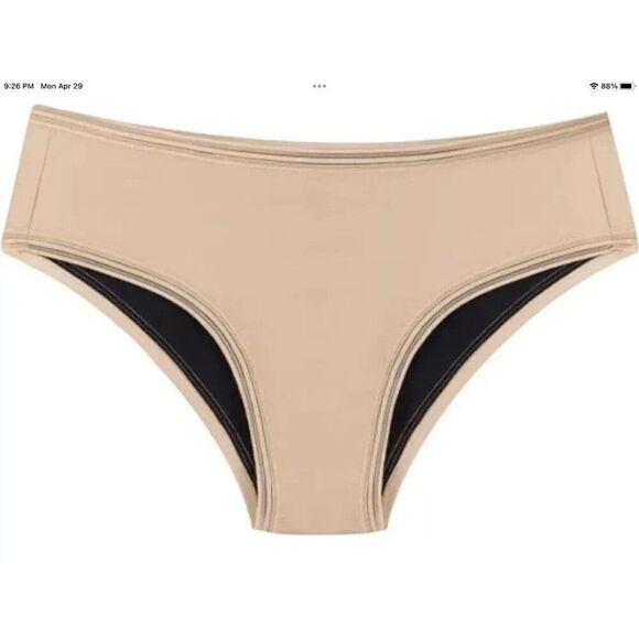 Thinx Cheeky Period Light Absorbency Underwear Size 2XL Beige NEW - Picture 1 of 5